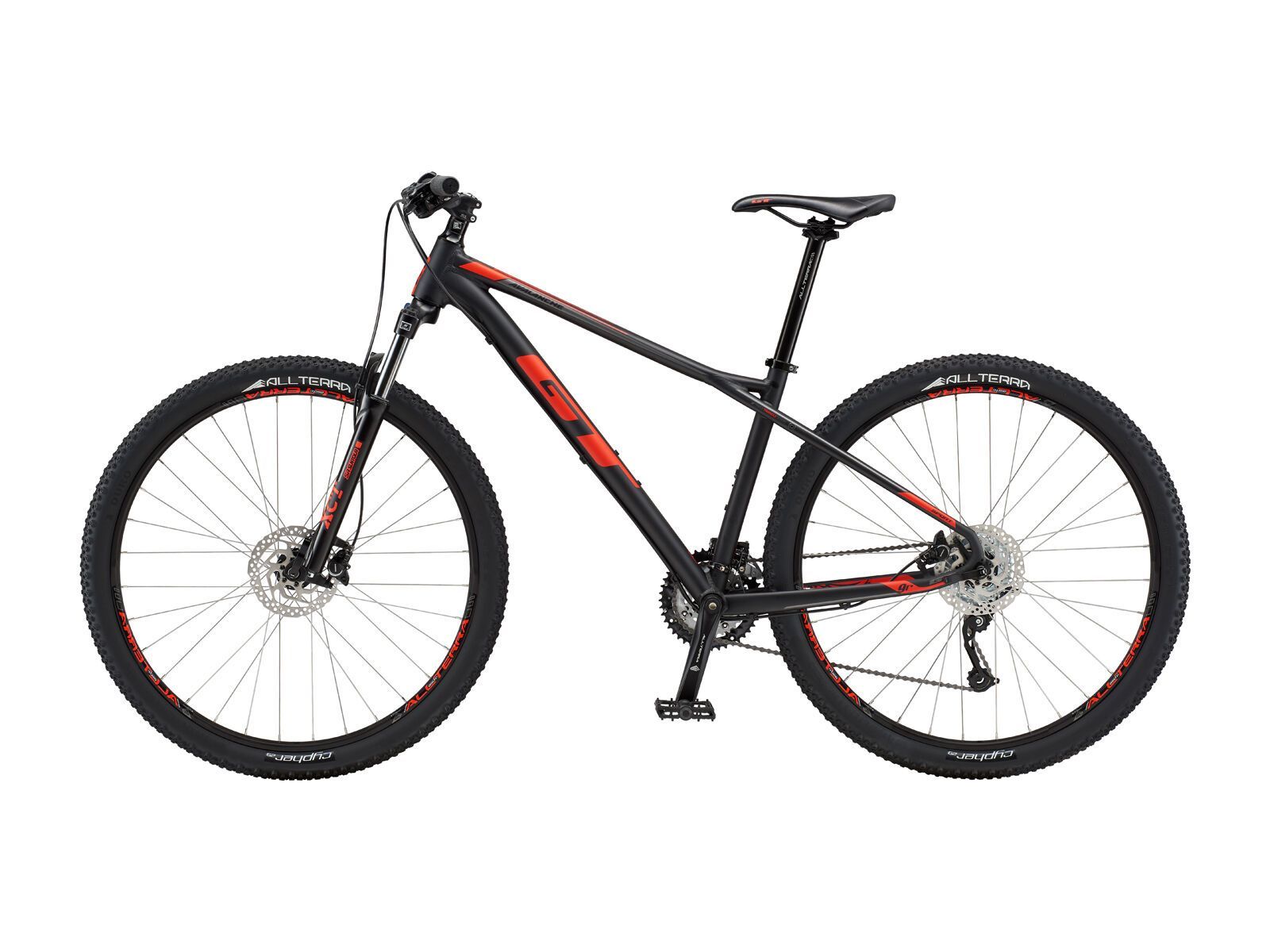 GT Avalanche Sport 27.5, satin black w/ dark silver & red - Bild 2