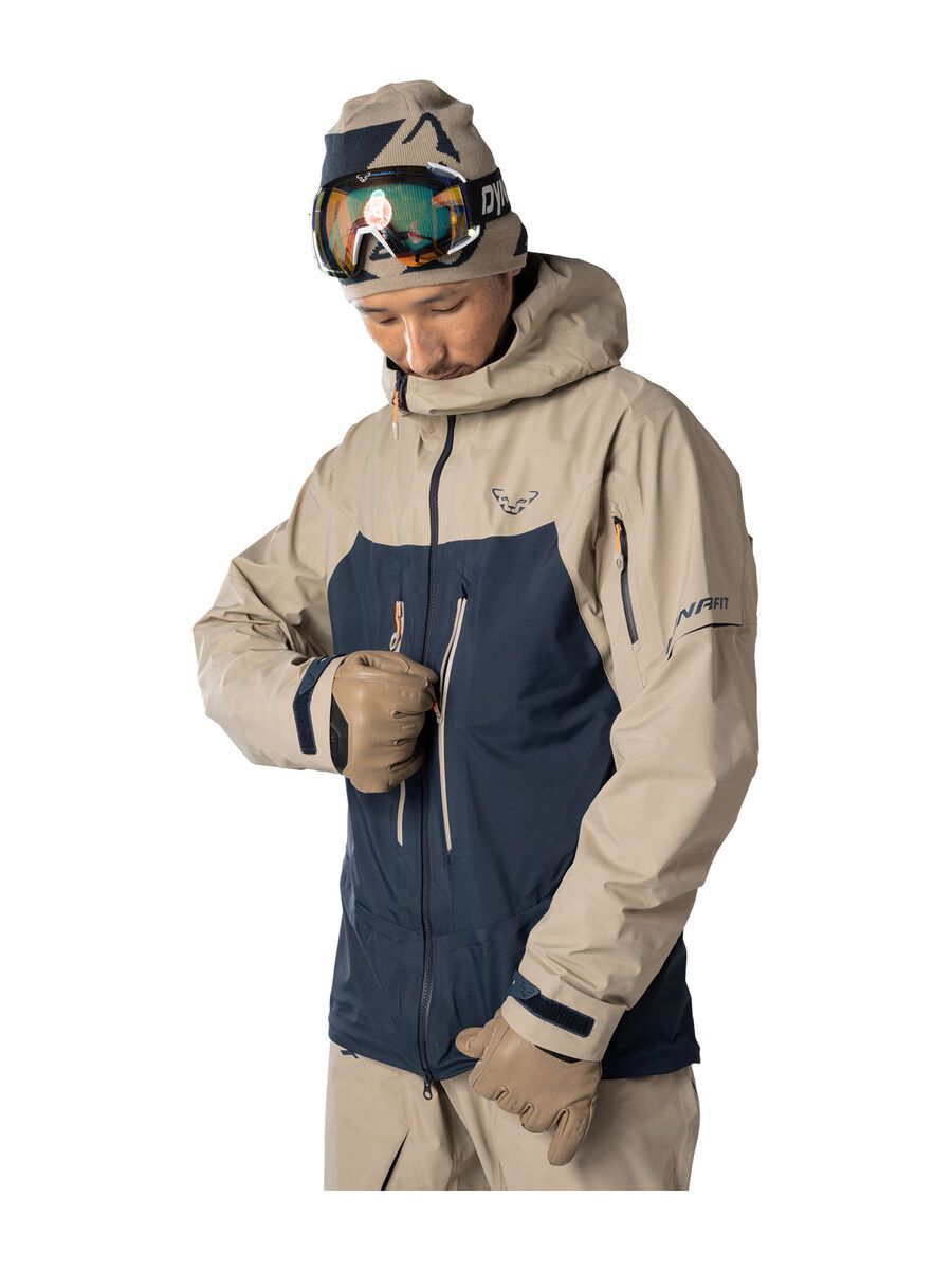 Dynafit Free Gore-Tex Jacke Herren, rock khaki - Bild 2