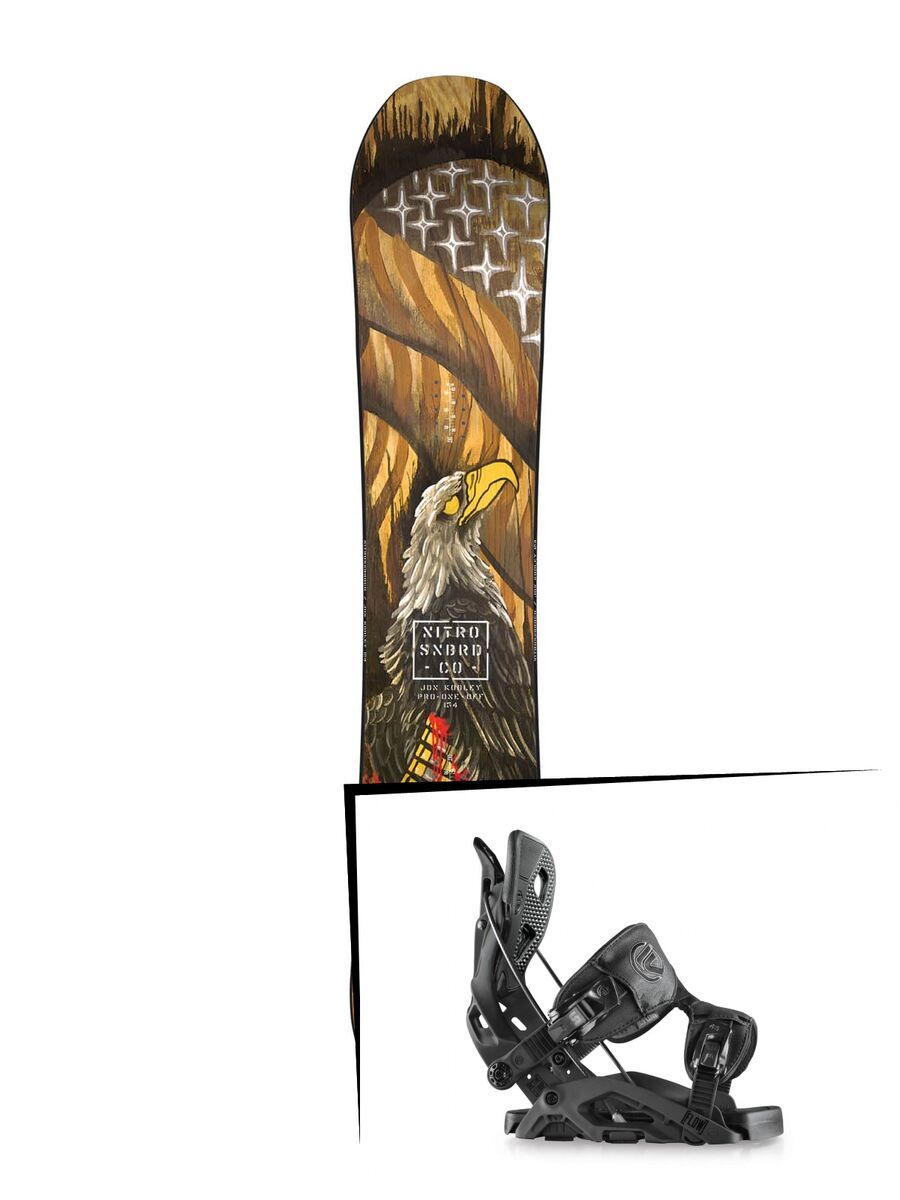 Set: Nitro Pro One Off Jon Kooley 2015 + Flow Fuse (1181293S) - Bild 1