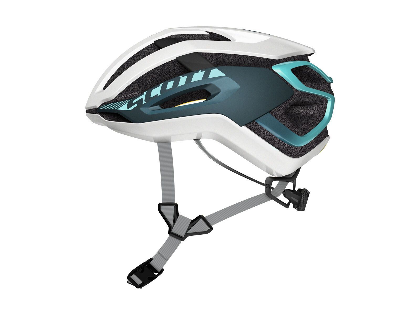 Scott Centric Plus Helmet, white/blue - Bild 2