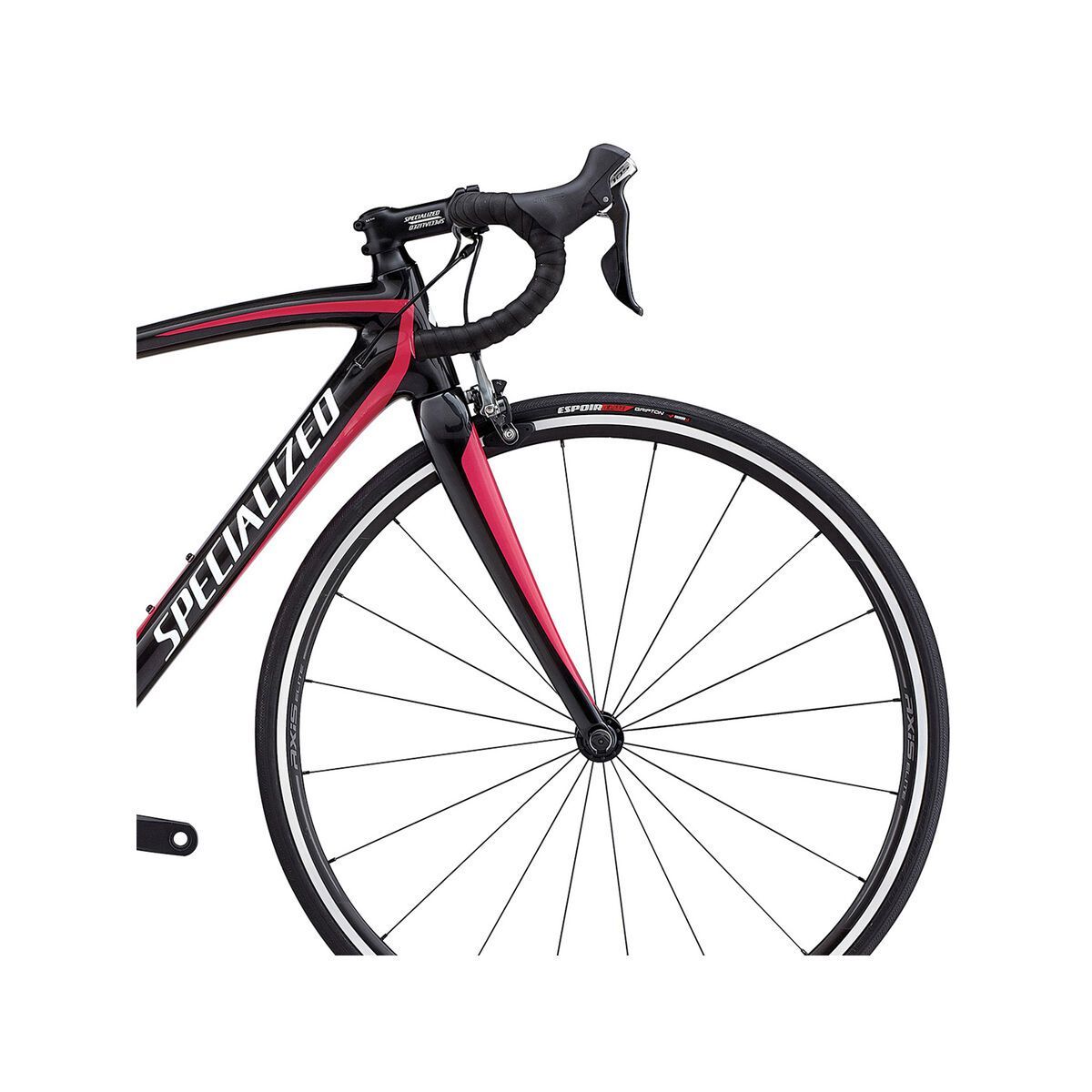 Specialized Amira SL4 Sport, carbon/rainbow flake pink/moto orange - Bild 5