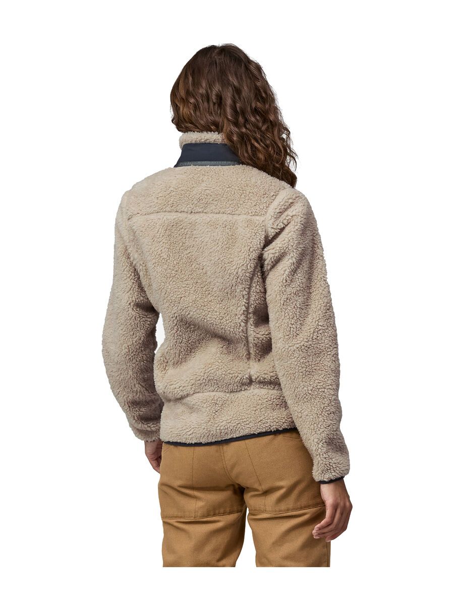 Patagonia Women's Classic Retro-X Jacket, natural w/smolder blue - Bild 3