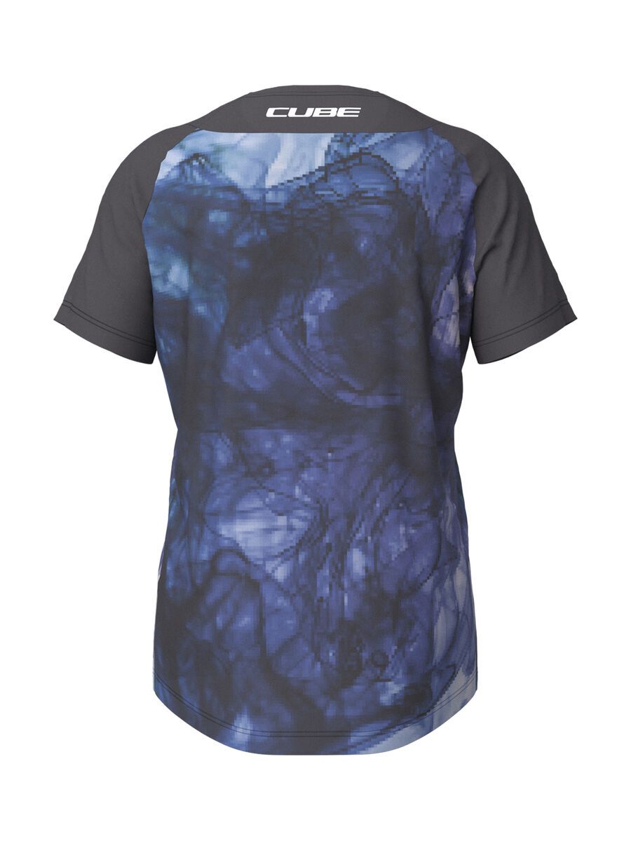 Cube MTB Trikot Artline kurzarm, blue´n´black - Bild 2