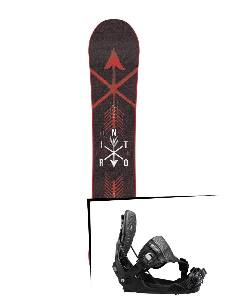 Set: Nitro Fate 2015 + Flow Minx Hybrid (1718427S) - Bild 1
