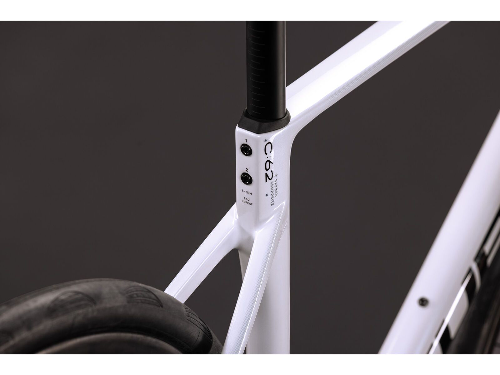 Cube Attain C:62 SLX, metallicwhite´n´black - Bild 4