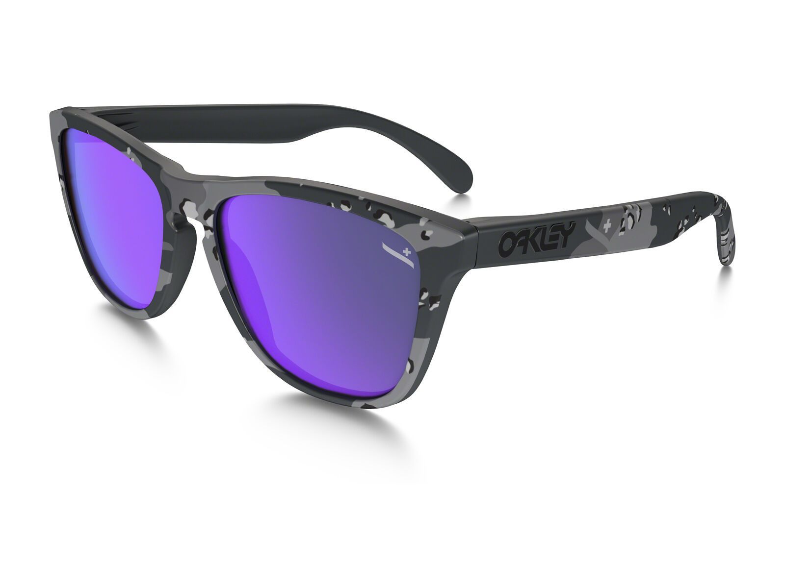 Oakley Frogskins Infinite Hero, matte carbon camo/Lens: violet iridium - Bild 1