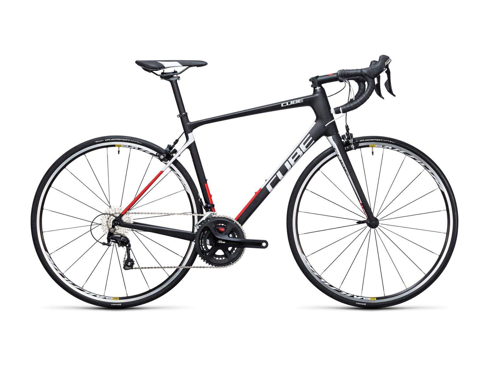 Cube Attain GTC, carbon´n´red - Bild 1