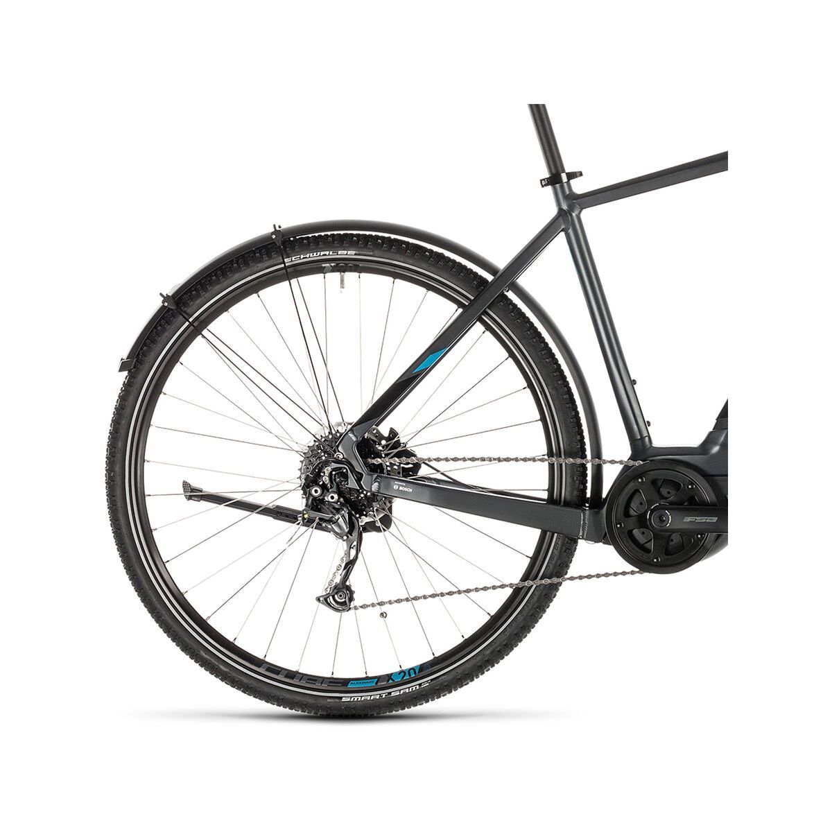 Cube Cross Hybrid One Allroad 400, iridium´n´blue - Bild 4