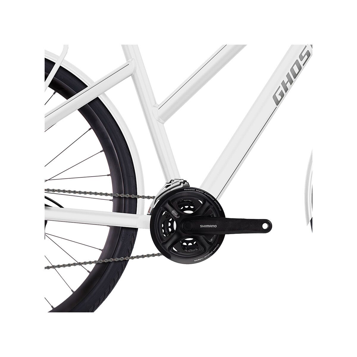 Ghost Square Trekking 2 W, star white/silver gray - Bild 3