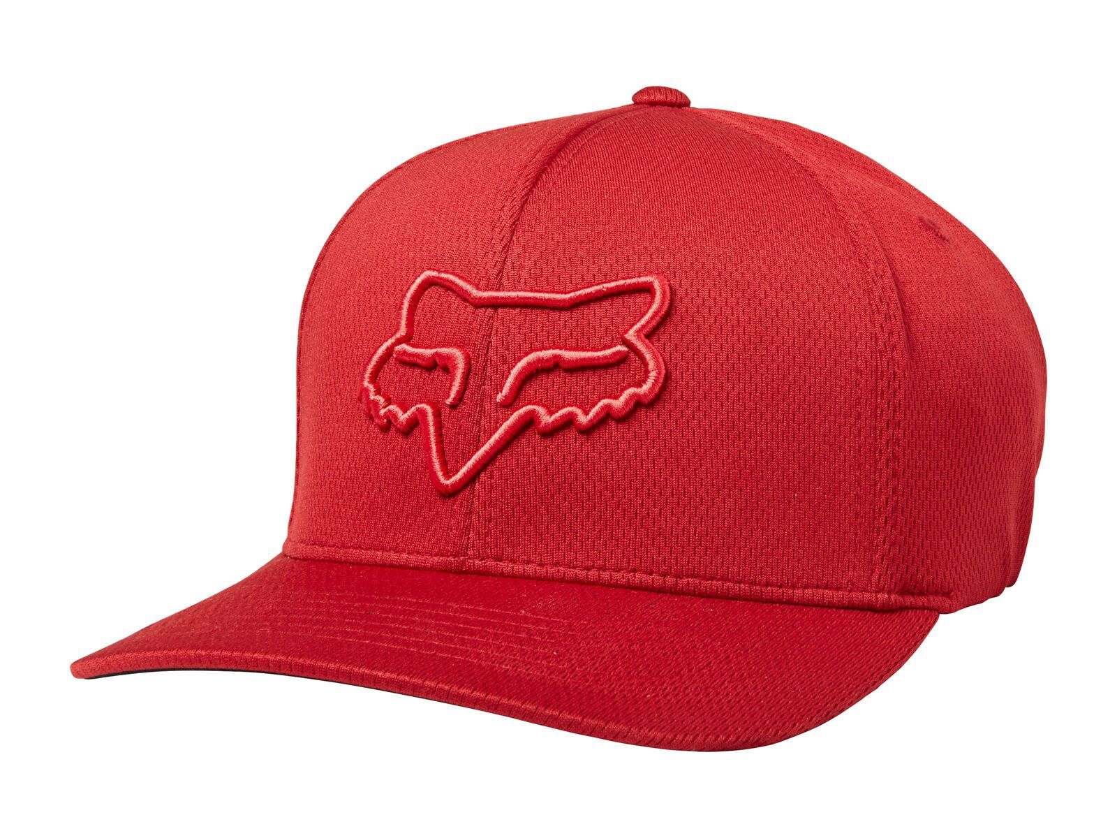 Fox Lithotype Flexfit Hat, red - Bild 1