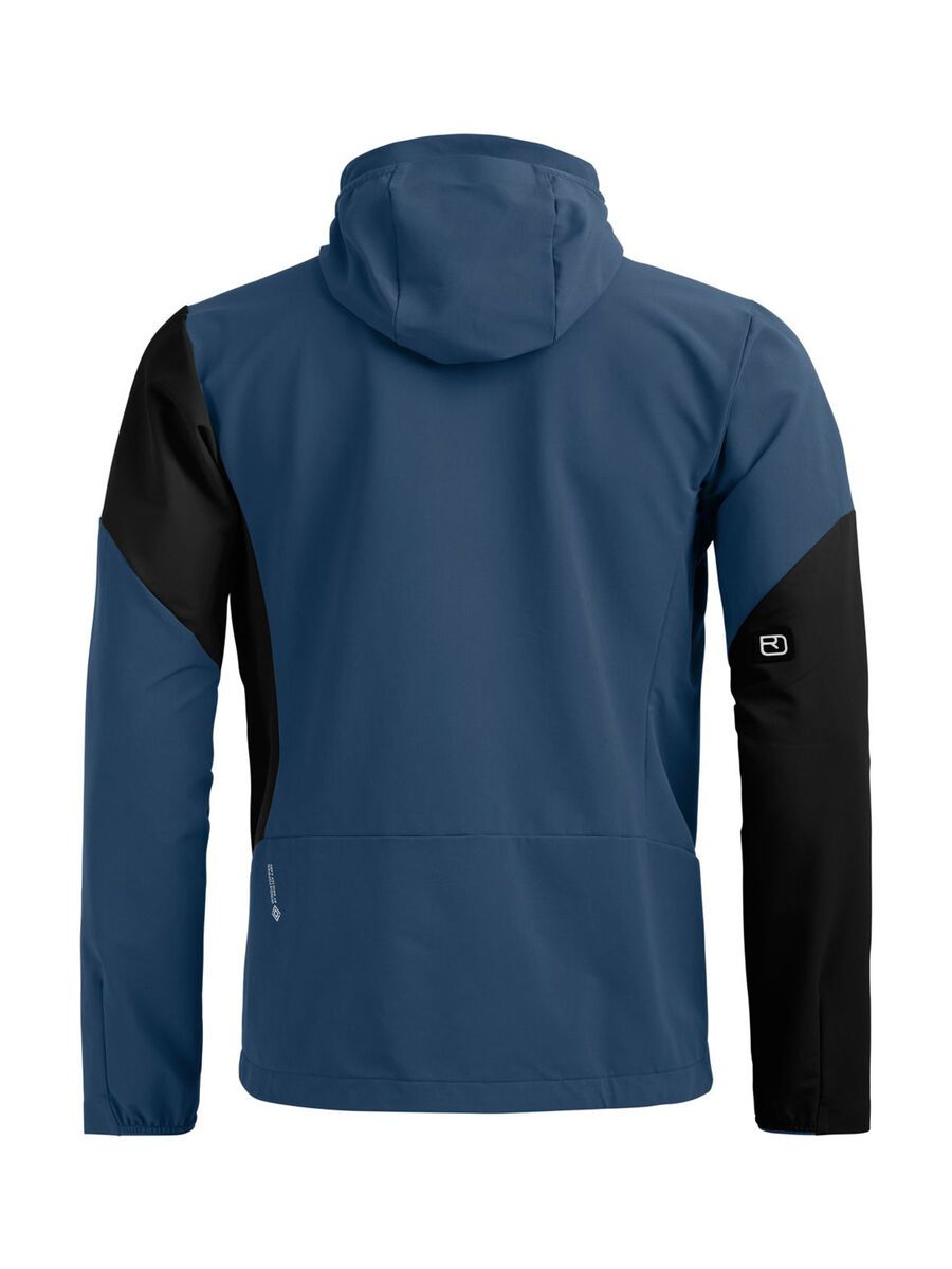 Ortovox Ortler Softshell Plus Jacket M, blue nunatak - Bild 2