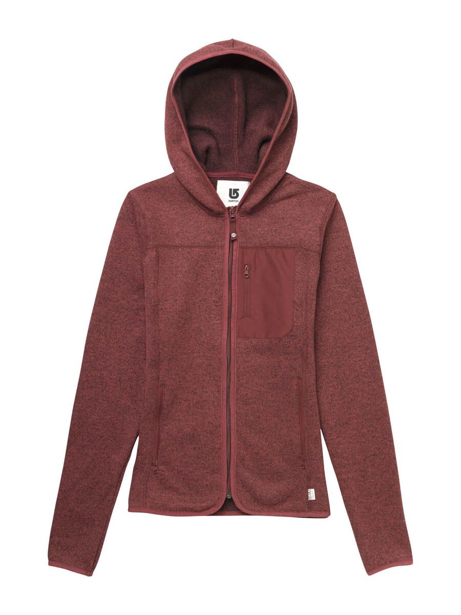 Burton Womens Beam Fleece, Sangria - Bild 1