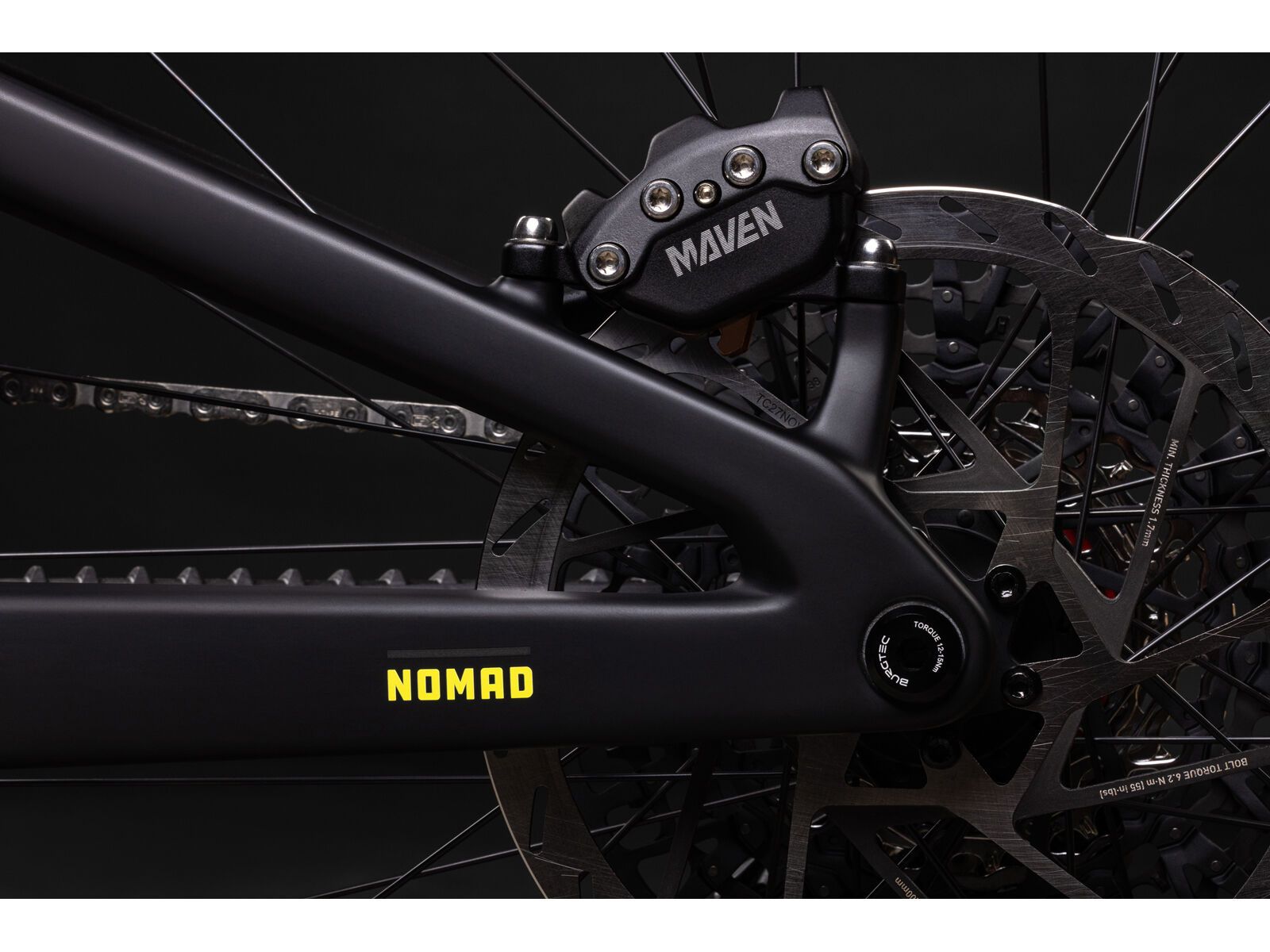 Santa Cruz Nomad C / 90 / MX, matte black - Bild 8