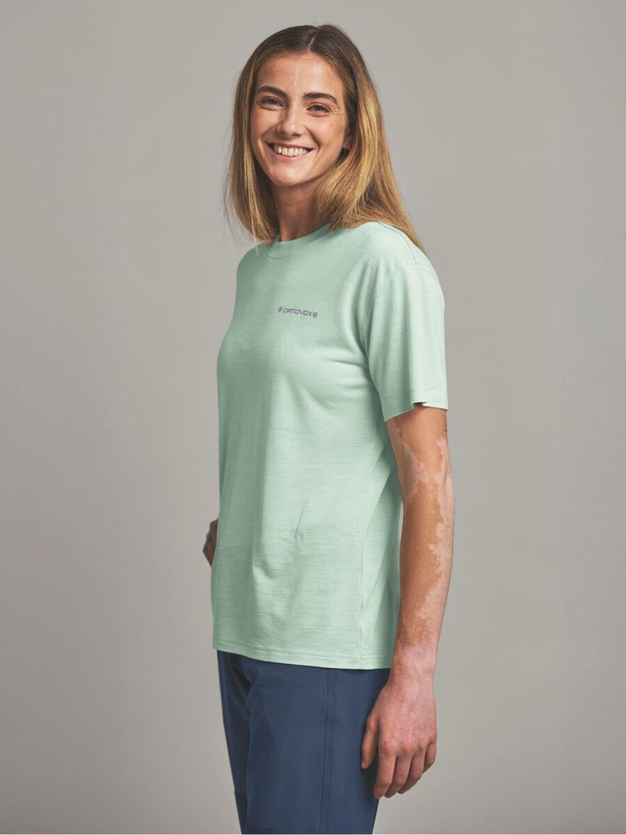 Ortovox 150 Merino Cool Climbing Vibes TS W, green acid - Bild 3