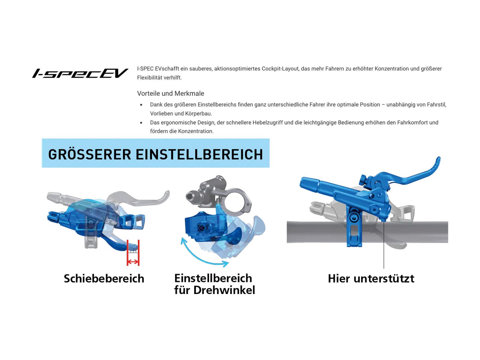 Shimano Deore SL-M6100-IR Schalthebel - I-Spec EV / o. Ganganz. / 12-fach / rechts - Bild 5