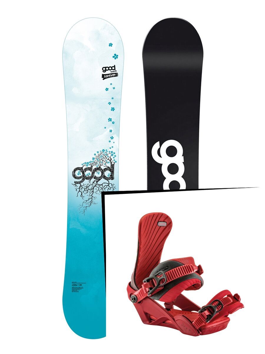 Set: goodboards Chiller Women 2017 + Nitro Ivy (1691173S) - Bild 1