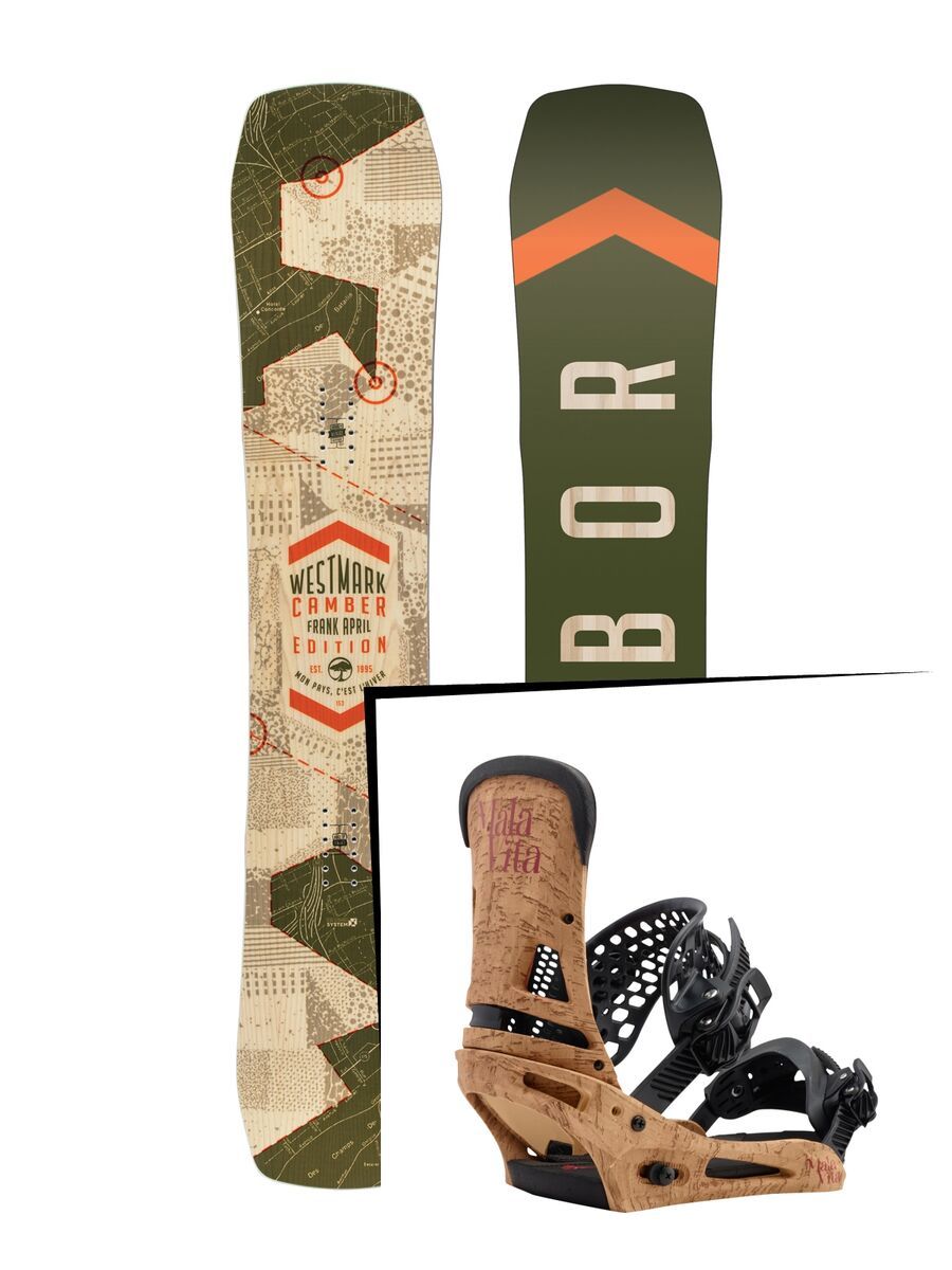Set: Arbor Westmark Camber 2017 + Burton Malavita (1712852S) - Bild 1