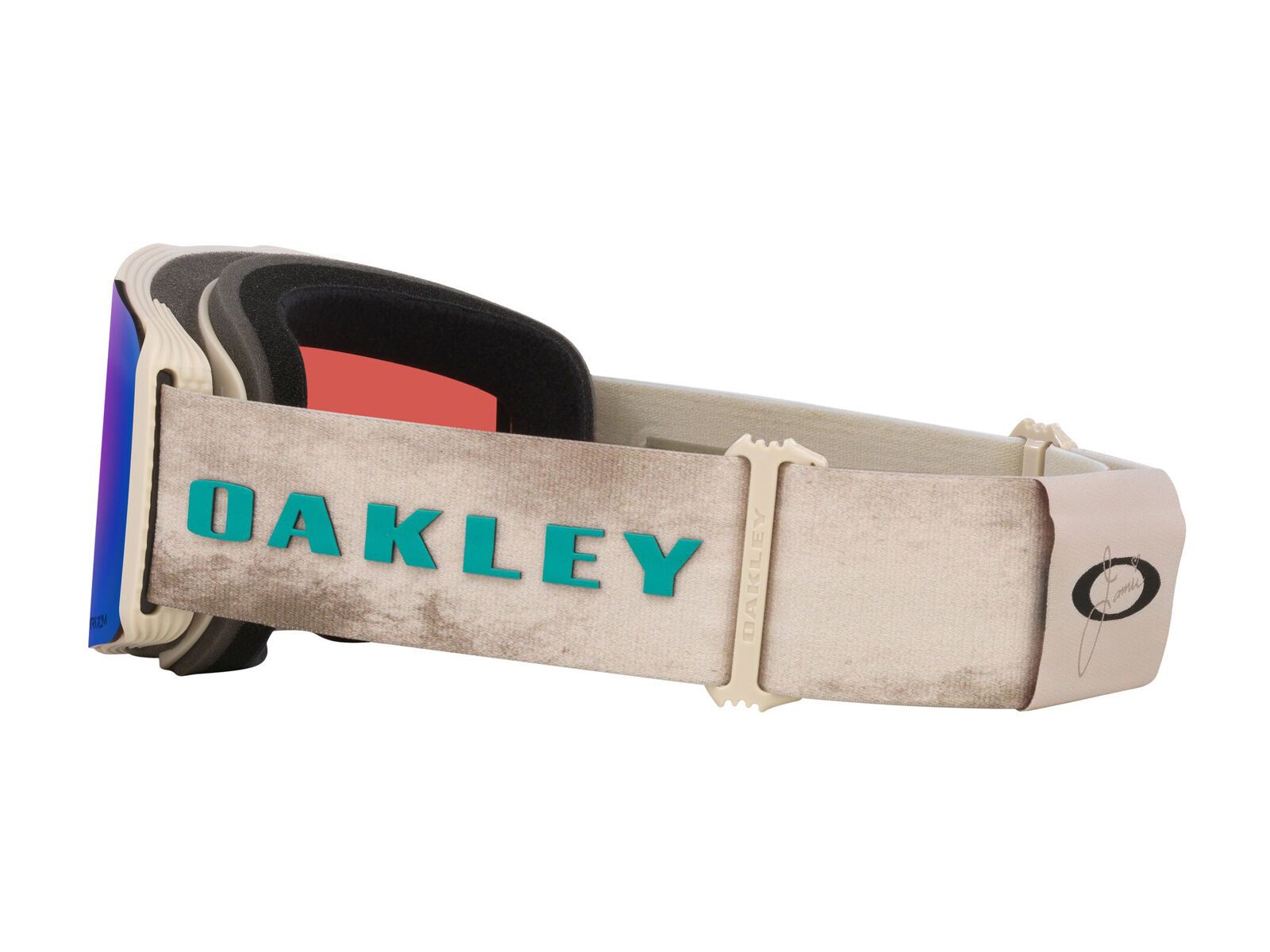 Oakley Line Miner Pro L Jamie Anderson Signature, Prizm Snow Argon Iridium & Iced - Bild 6