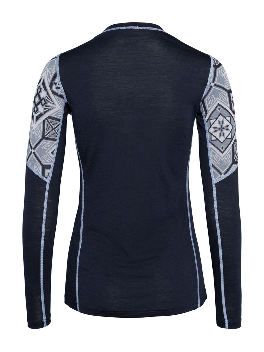 Kari Traa Eloise Long Sleeve Baselayer, dark navy blue - Bild 2