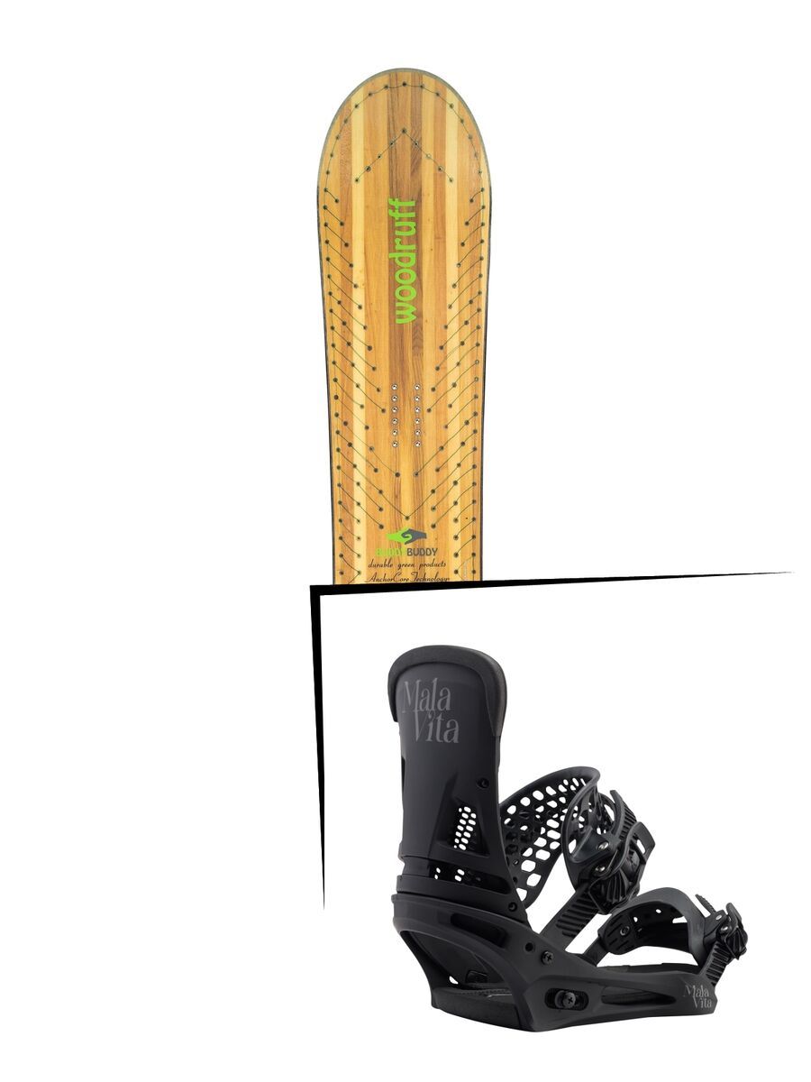 Set: BuddyBuddy Woodruff ECO 2016 + Burton Malavita (1712843S) - Bild 1