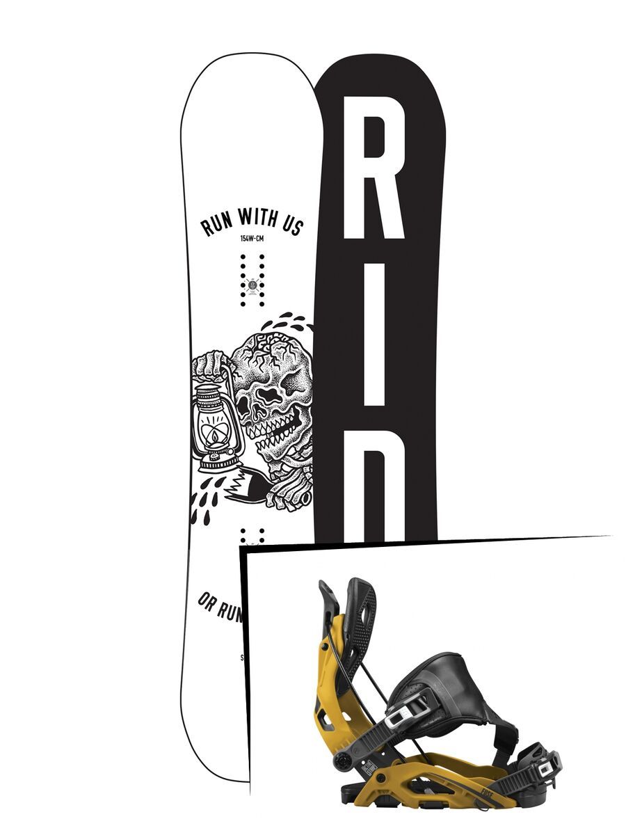 Set: Ride Burnout 2017 + Flow Fuse Hybrid (1718363S) - Bild 1