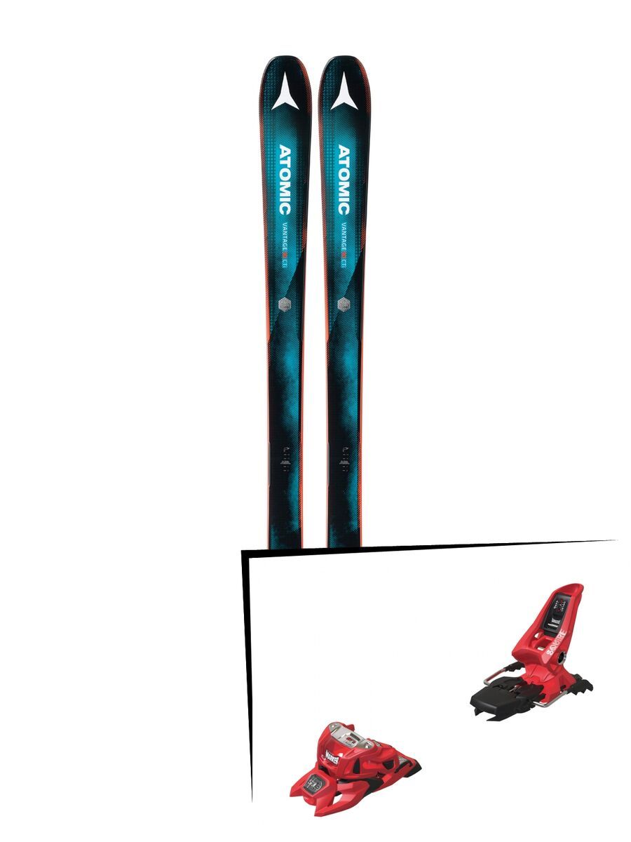 Set: Atomic Vantage 90 CTI 2018 + Marker Squire 11 ID red - Bild 1
