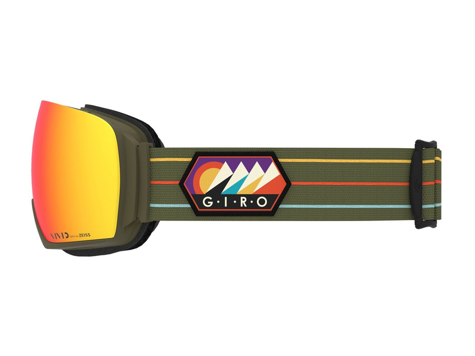 Giro Article inkl. WS, camp out/Lens: vivid ember - Bild 3