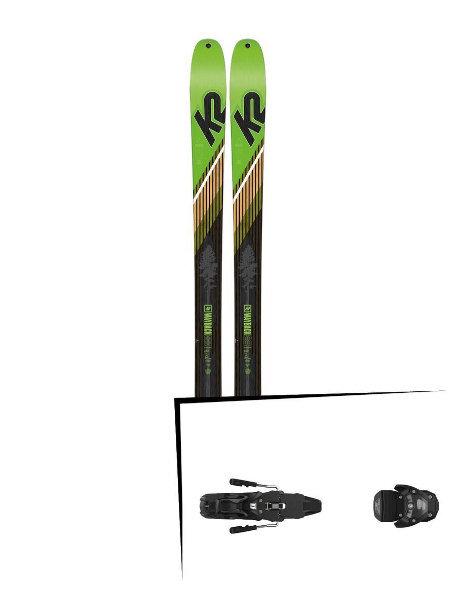 Set: K2 SKI Wayback 88 2019 + Armada Warden MNC 11 black - Bild 1