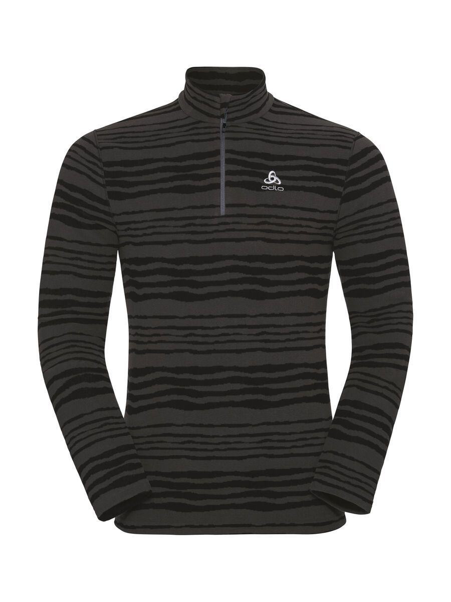 Odlo Midlayer 1/2 Zip Albula, odlo graphite grey/black - Bild 1