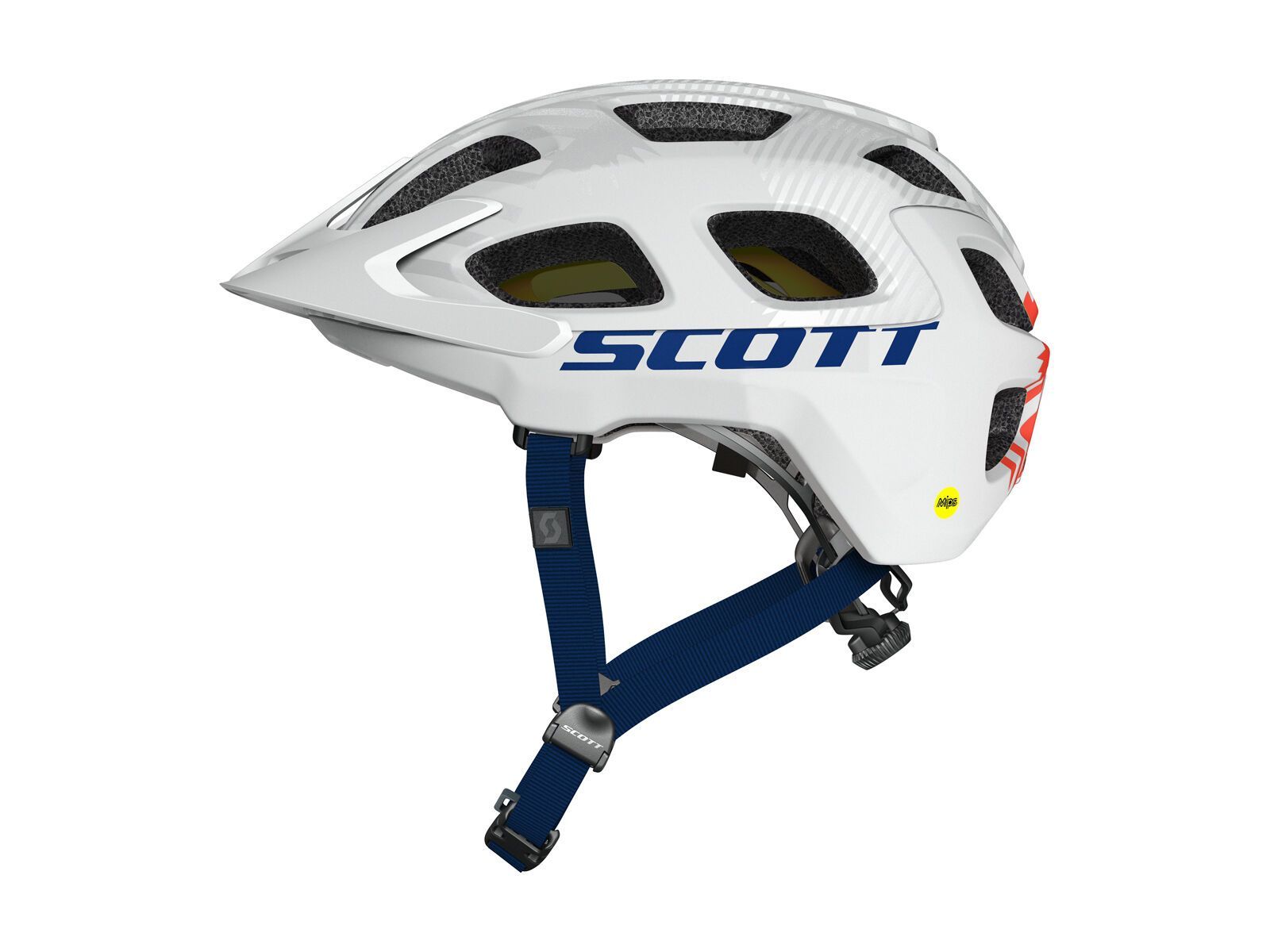Scott Vivo Plus Helmet, pop white - Bild 2