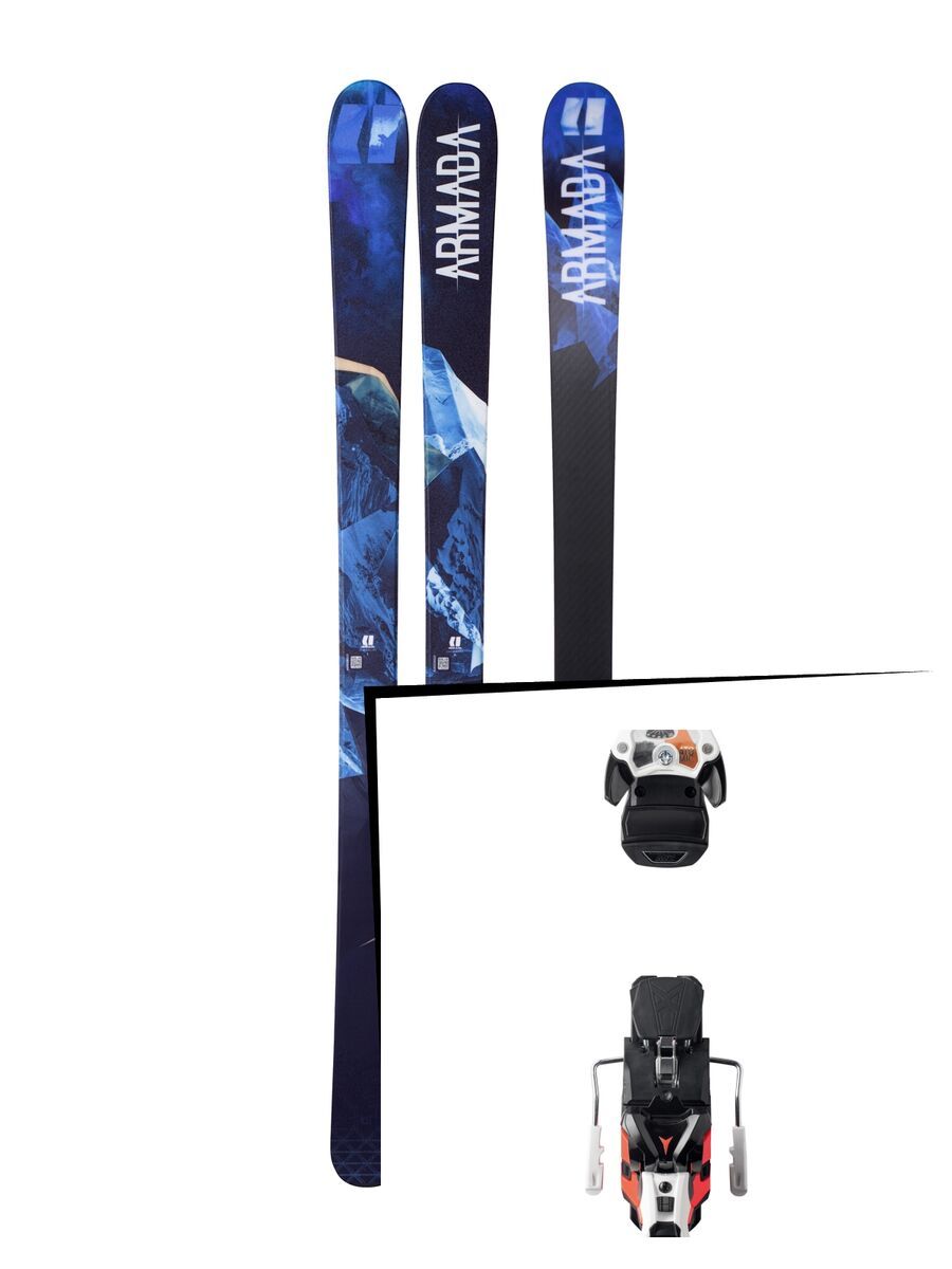 Set: Armada Invictus 95 2018 + Atomic Warden MNC 13 white/black/orange - Bild 1