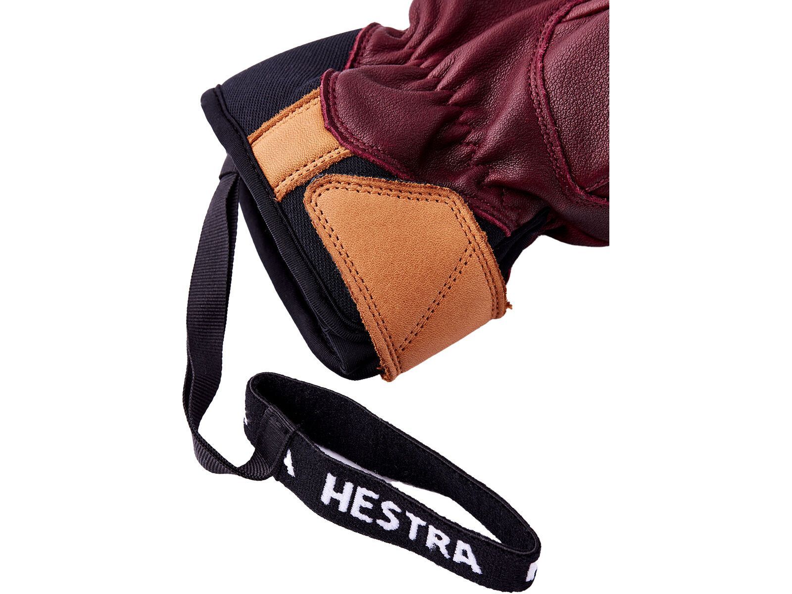Hestra Women´s Fall Line 5 Finger, bordeaux - Bild 5