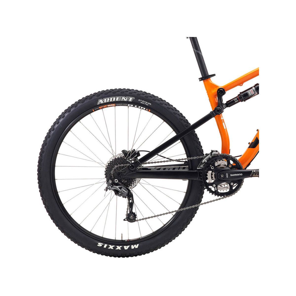 Kona Precept DL, Matt Orange & Black w/Black & White - Bild 4