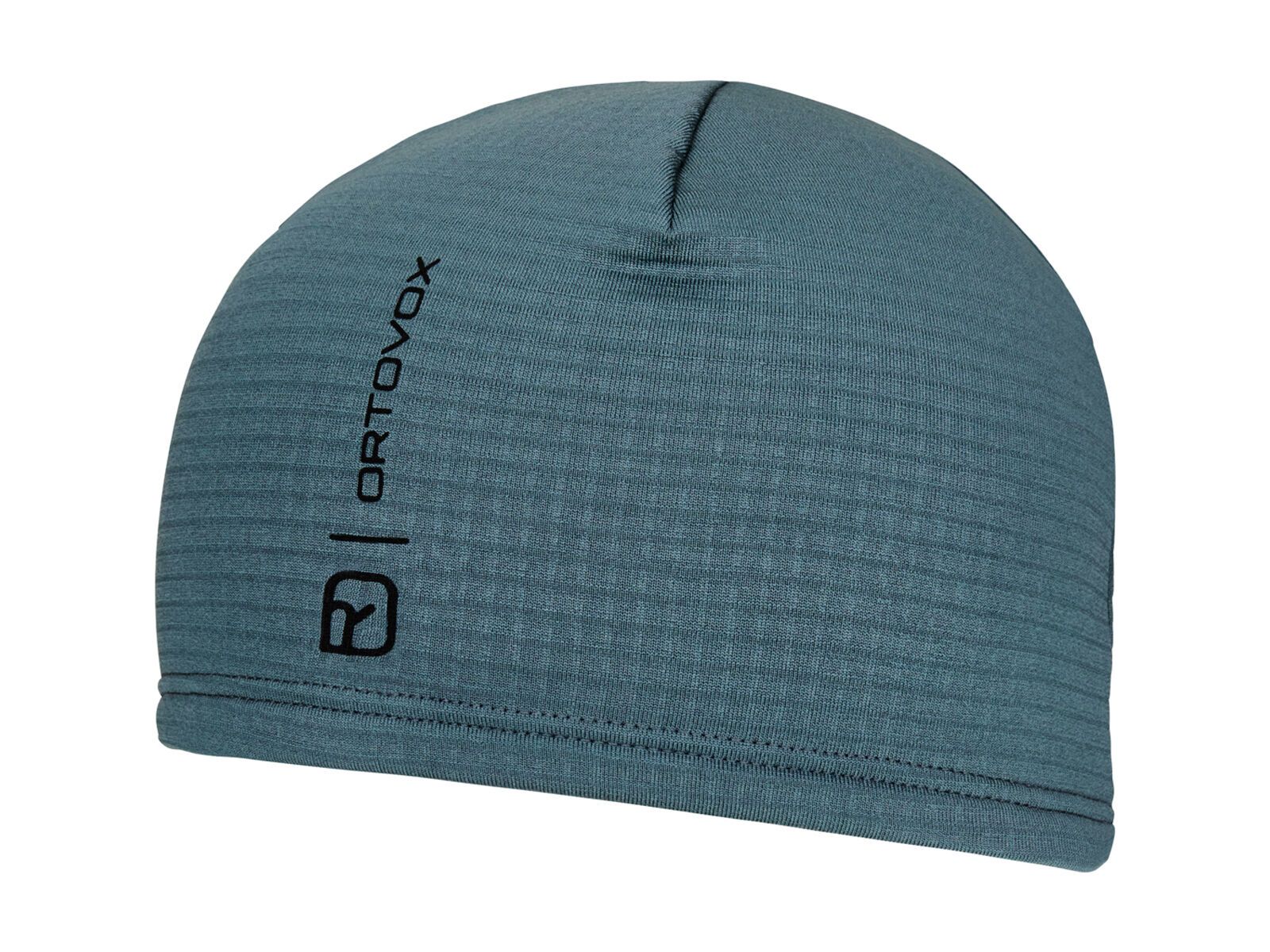 Ortovox Merino Fleece Grid Beanie, dark arctic grey - Bild 1
