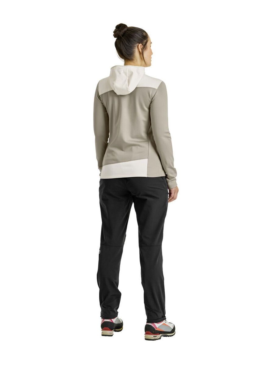 Ortovox Merino Fleece Light Hoody W, grey sand - Bild 4