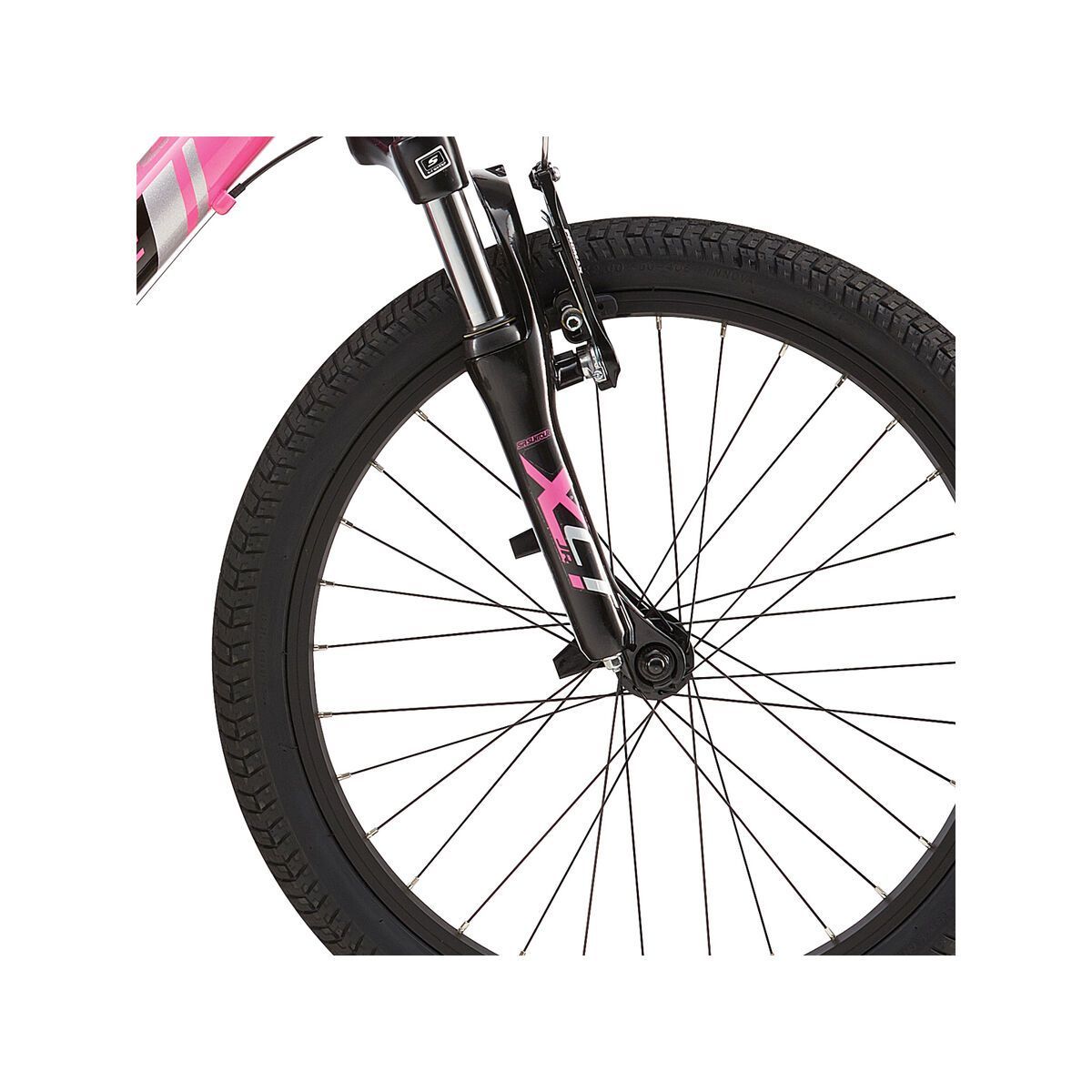 Cannondale Trail 20 Girls, acid pink w/ super sparkle grey and jet black, gloss - Bild 2