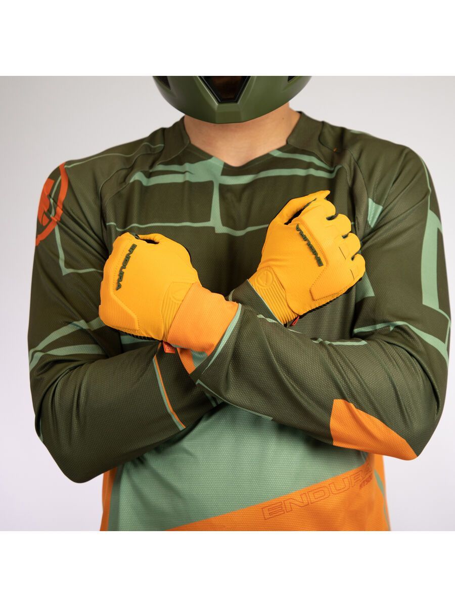 Endura MT500 Druck T-Shirt LTD (langarm), olivgrün - Bild 8