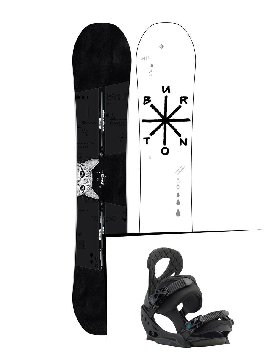 Set: Burton Rewind 2019 +  Stiletto EST (1931130S) - Bild 1