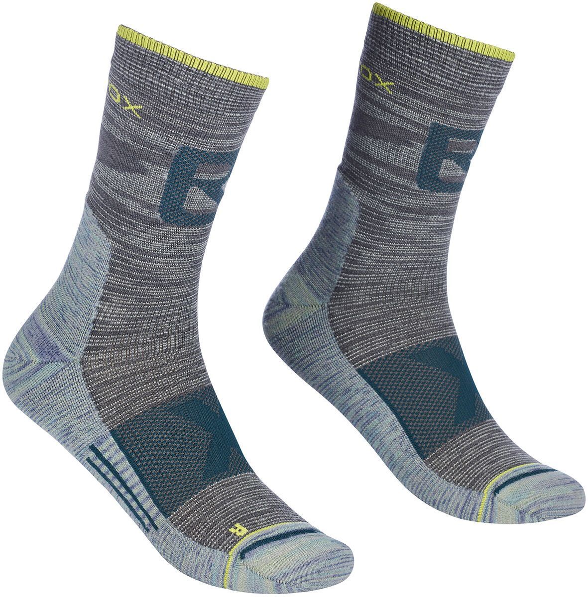 Ortovox Alpinist Pro Compression Mid Socks M, grey blend - Bild 1