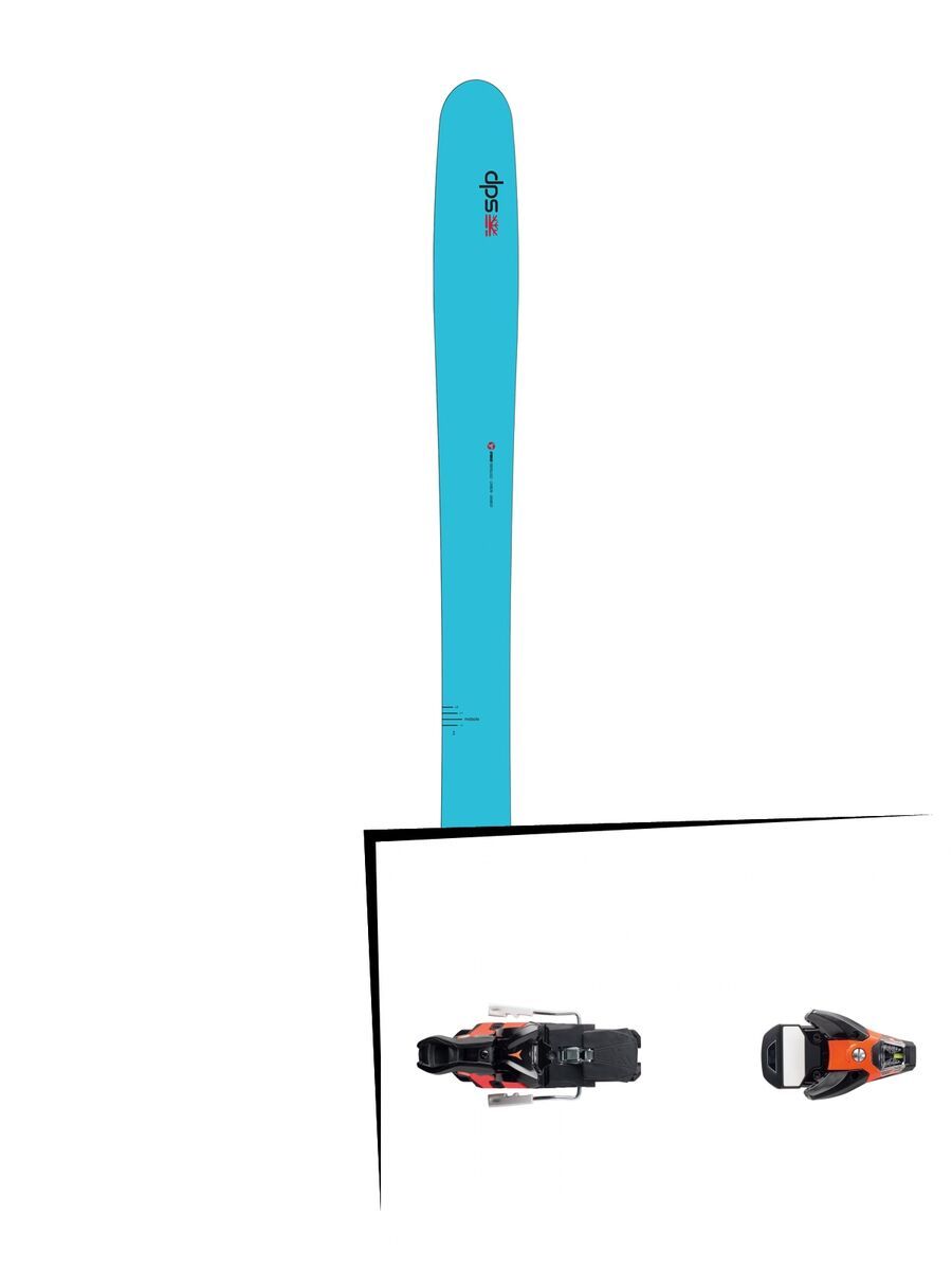 DPS Skis Set: Yvette 112 RP2 Hybrid 2016 + Salomon STH2 WTR 16 - Bild 1