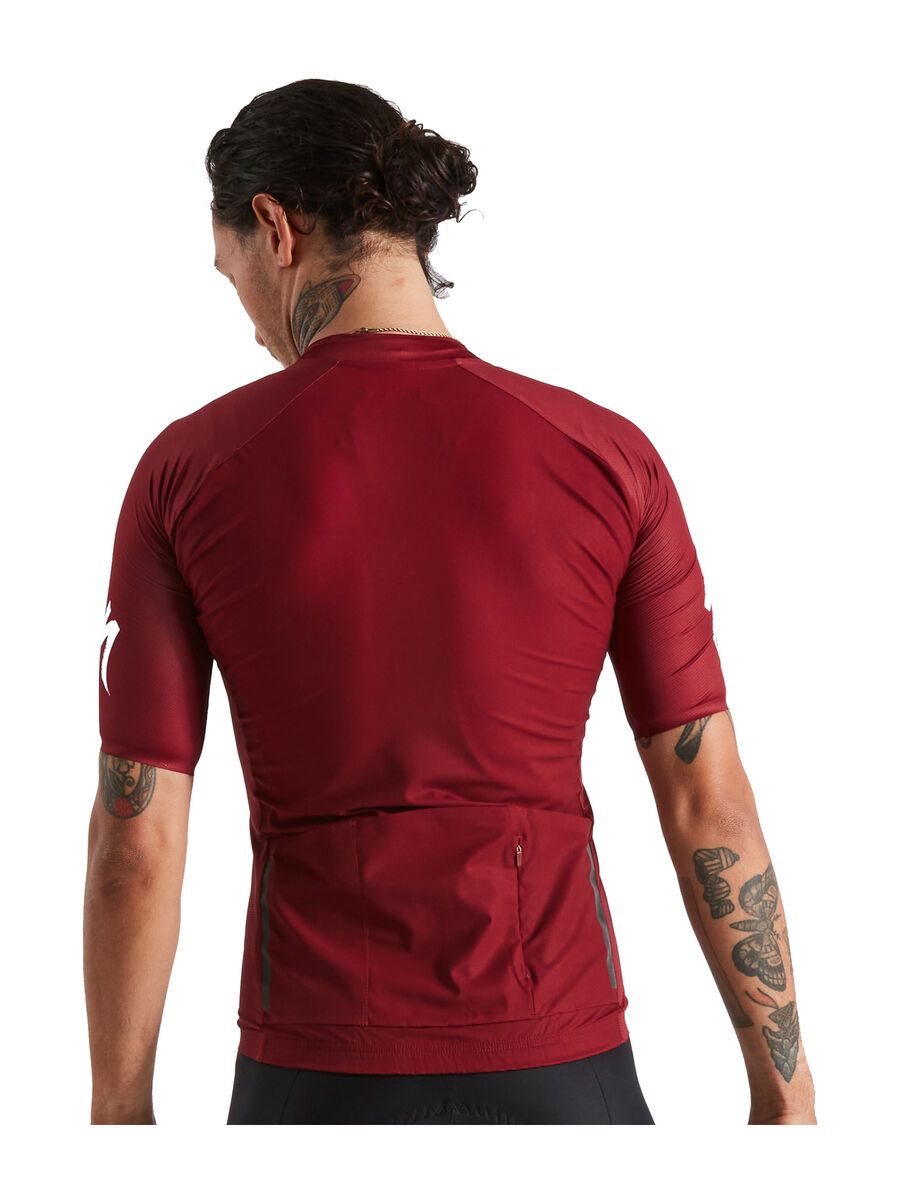 Specialized Men's SL Race Logo Short Sleeve Jersey, maroon - Bild 2