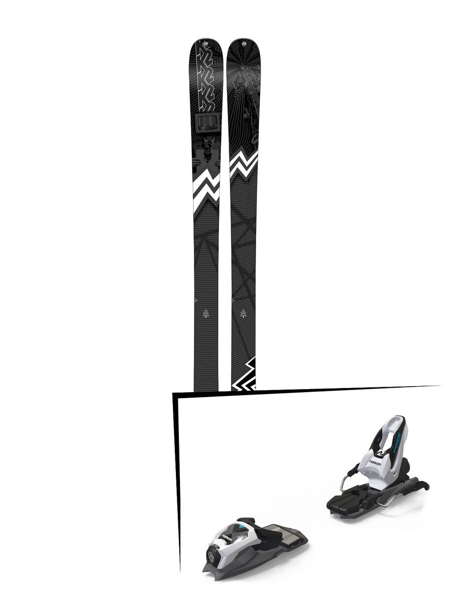 Set: K2 SKI Press 2019 + Marker Free 8 black/white - Bild 1