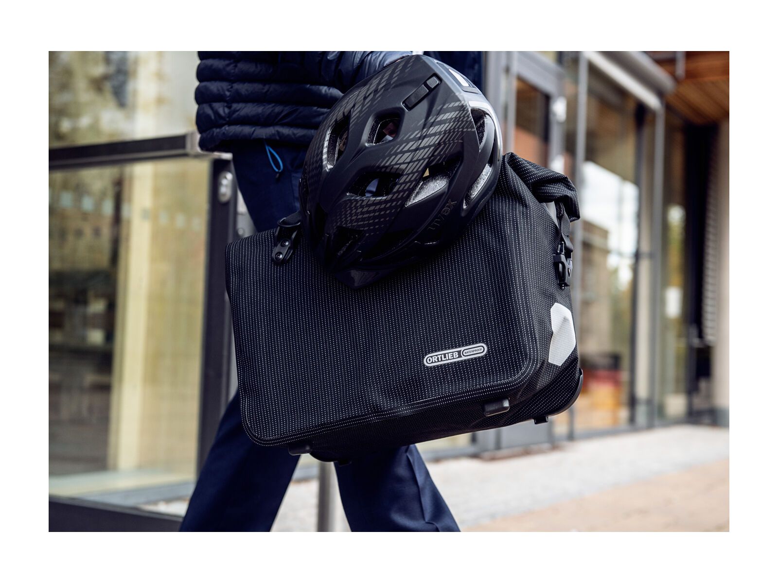 ORTLIEB Office-Bag High-Vis 21 L, black reflective - Bild 7