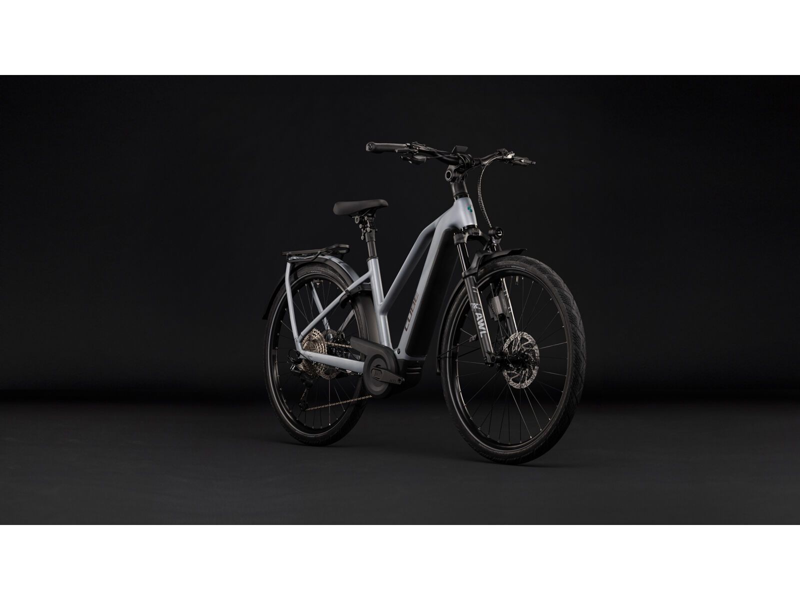 Cube Kathmandu Hybrid EXC 800 Trapeze, slategrey´n´chrome - Bild 7