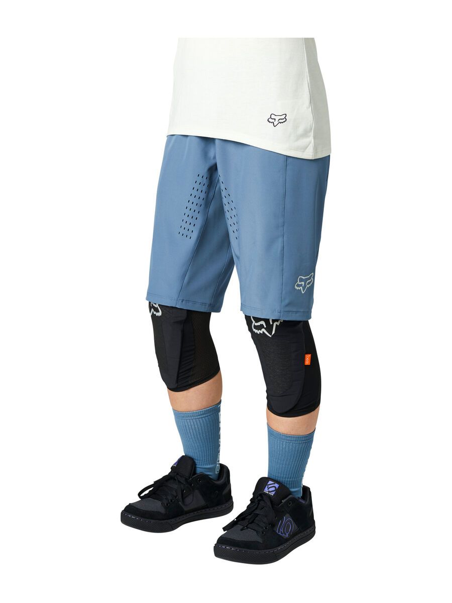 Fox Womens Flexair Lite Short No Liner, matte blue - Bild 3