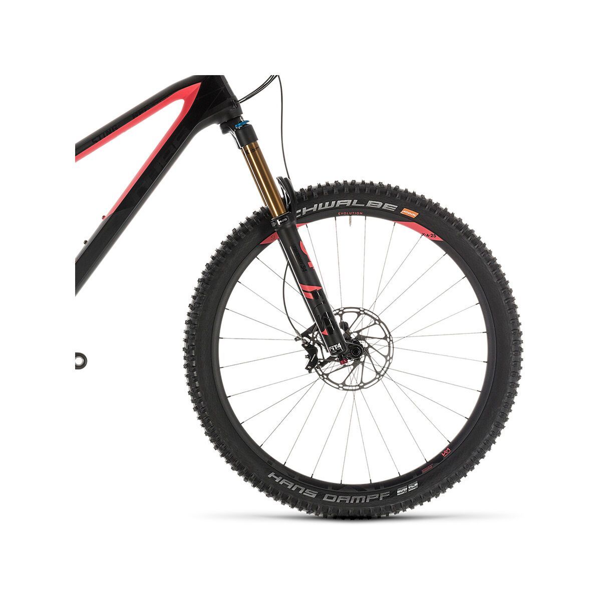 Cube Sting WS 140 HPC SL 27.5, carbon´n´coral - Bild 2