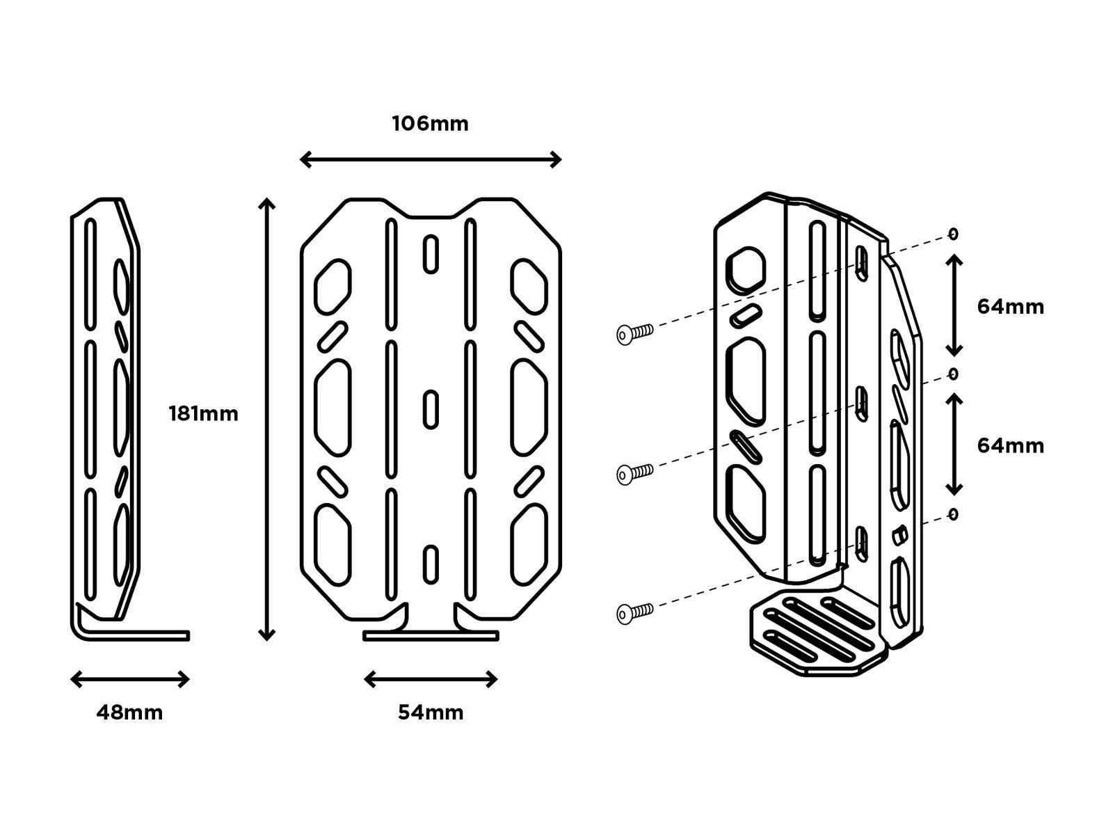 Restrap Carry Cage, black - Bild 11