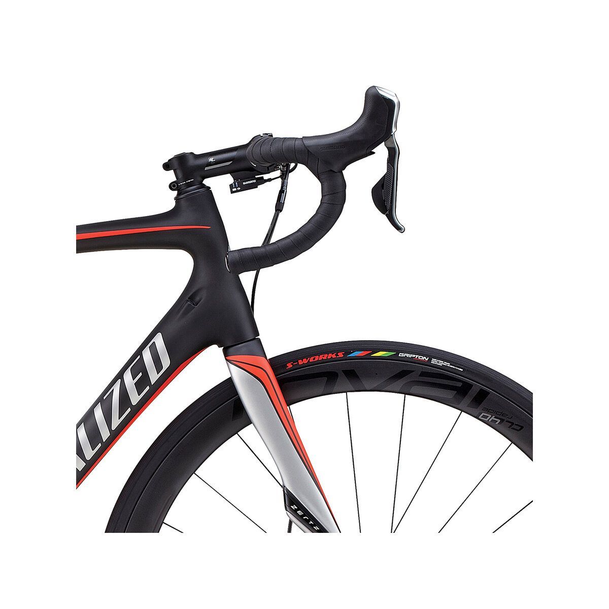 Specialized Roubaix SL4 Pro Disc Race Ultegra Di2, satin carbon/rocket red/silver - Bild 5