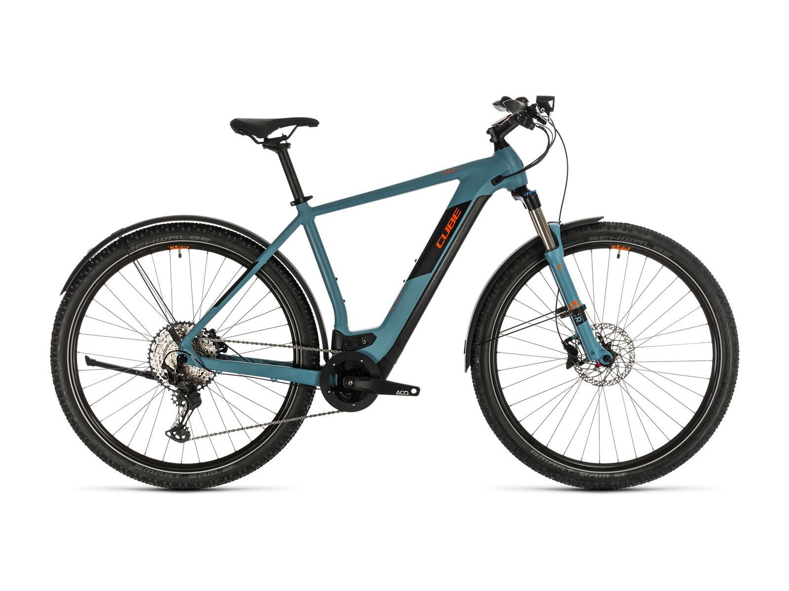 Cube Cross Hybrid Race Allroad 500, blue´n´orange - Bild 1
