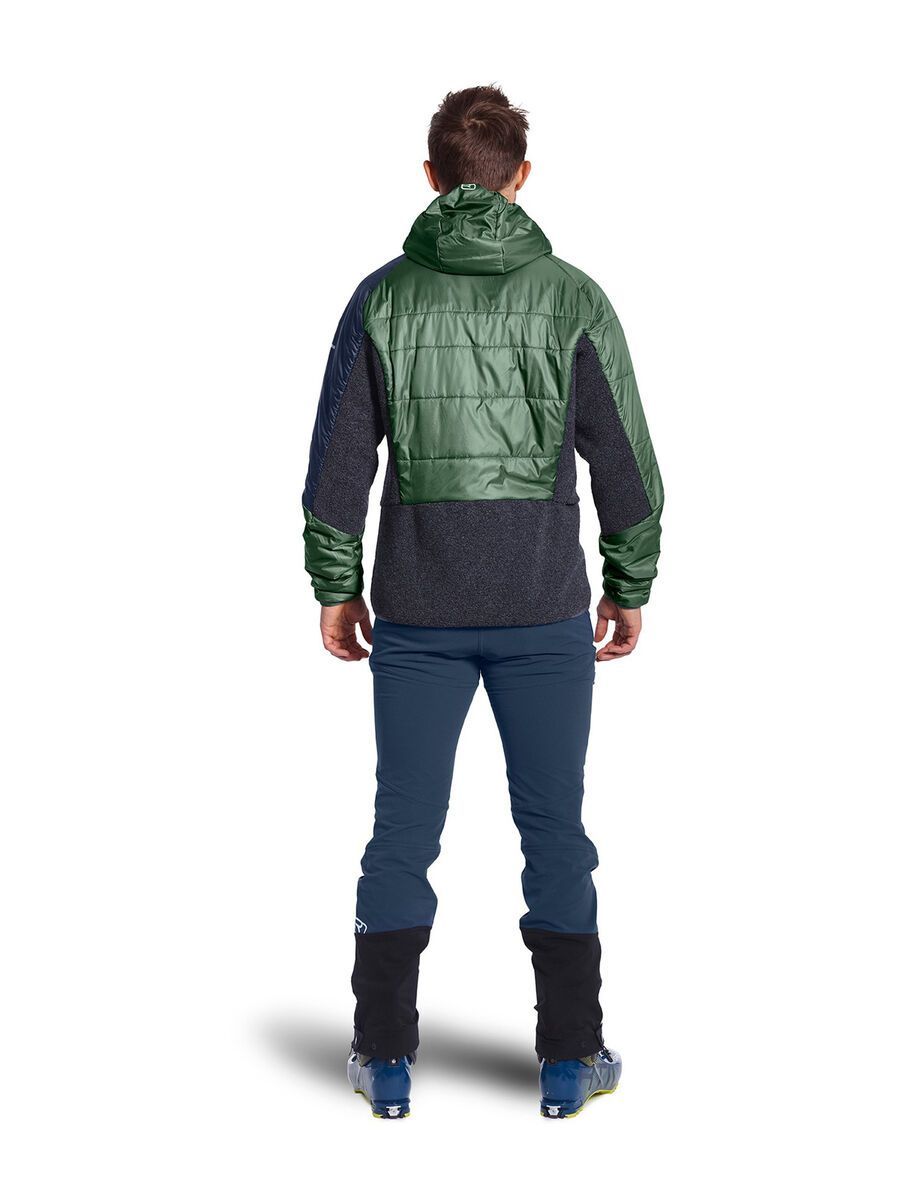 Ortovox Swisswool Piz Zupo Jacket M, green forest - Bild 4